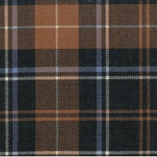 Medium Weight Hebridean Tartan Fabric - Hebridean Sunrise